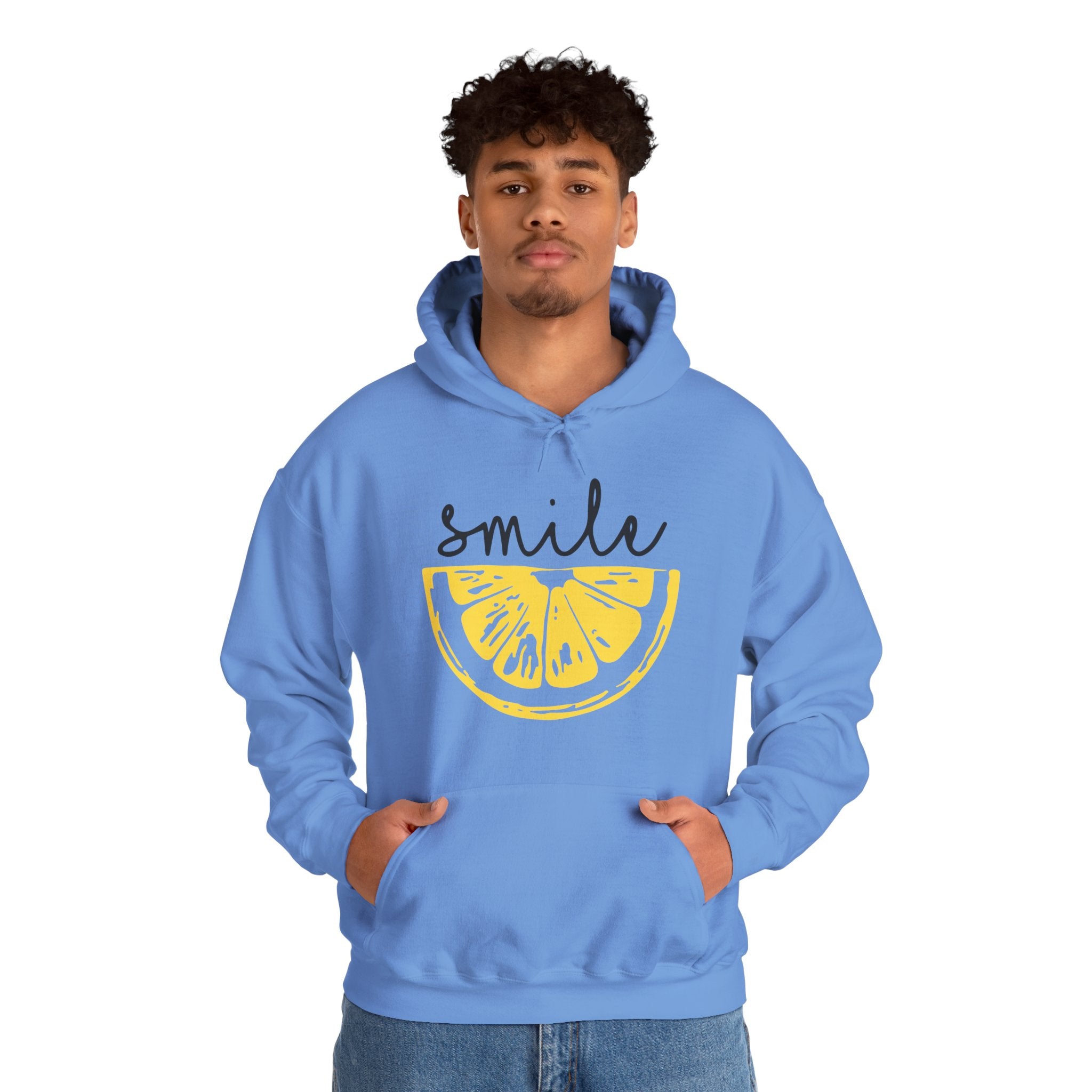 Lemon Smile Hoodie - Unisex Heavy Blend Sweatshirt