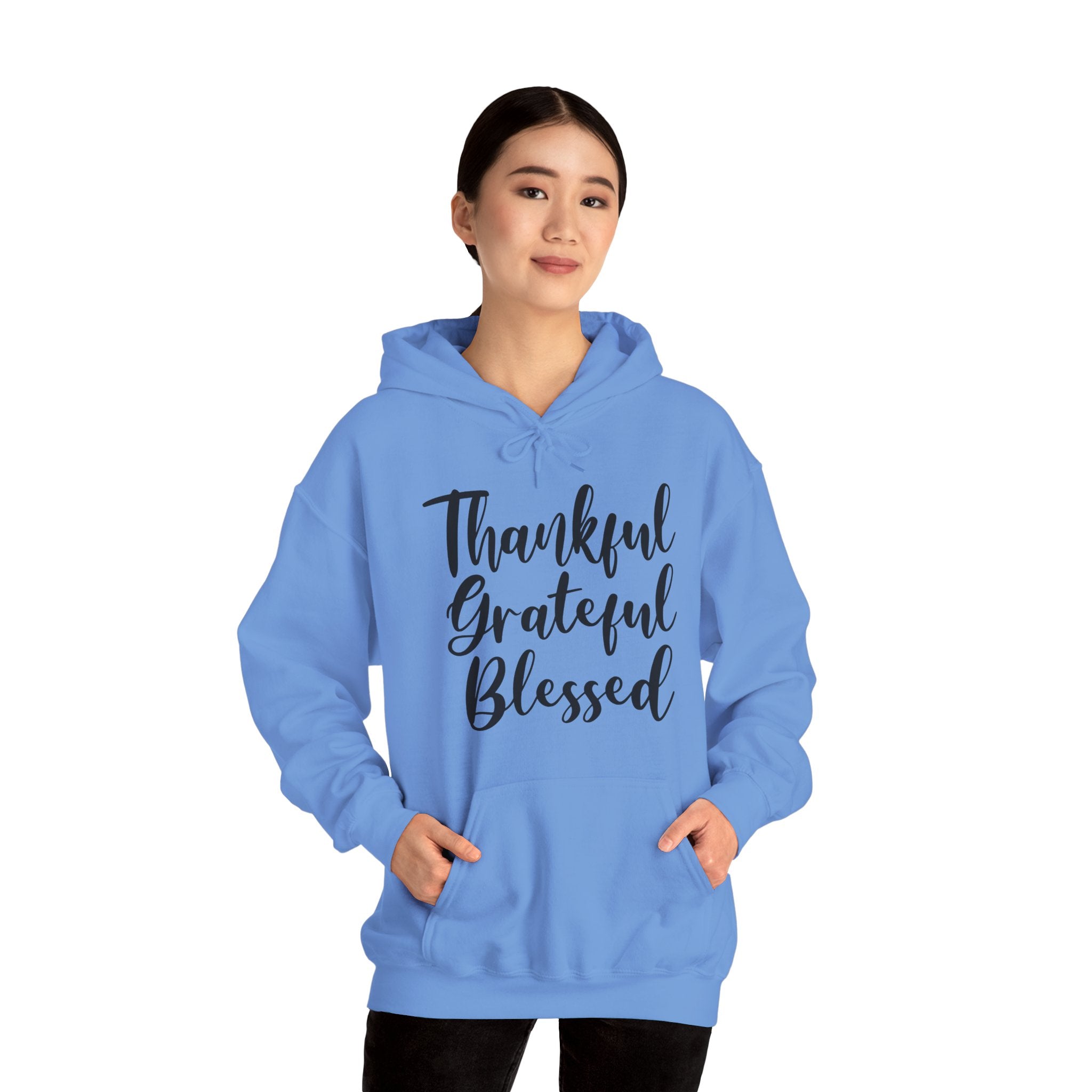 Thankful Grateful Blessed Unisex Hoodie