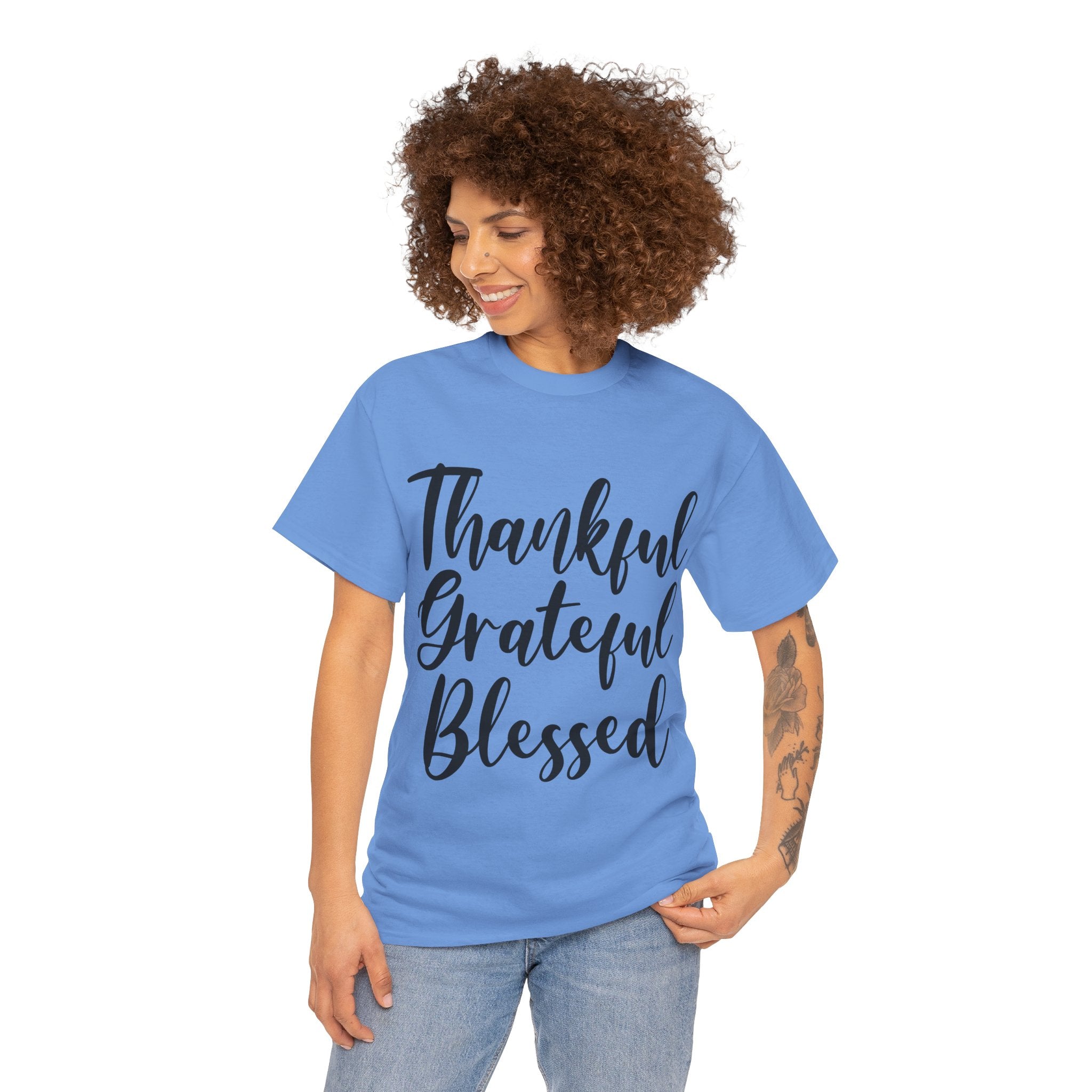 Thankful Grateful Blessed Tee