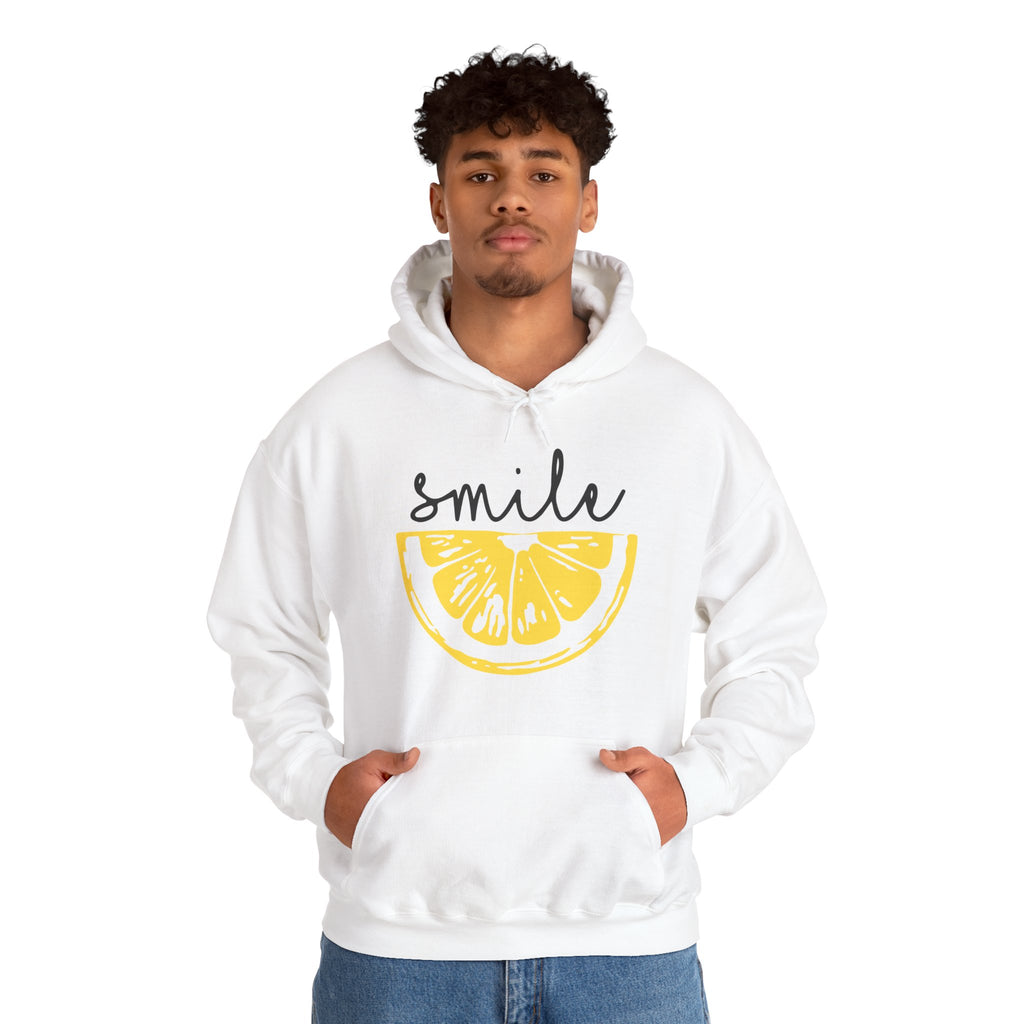 Lemon Smile Hoodie - Unisex Heavy Blend Sweatshirt