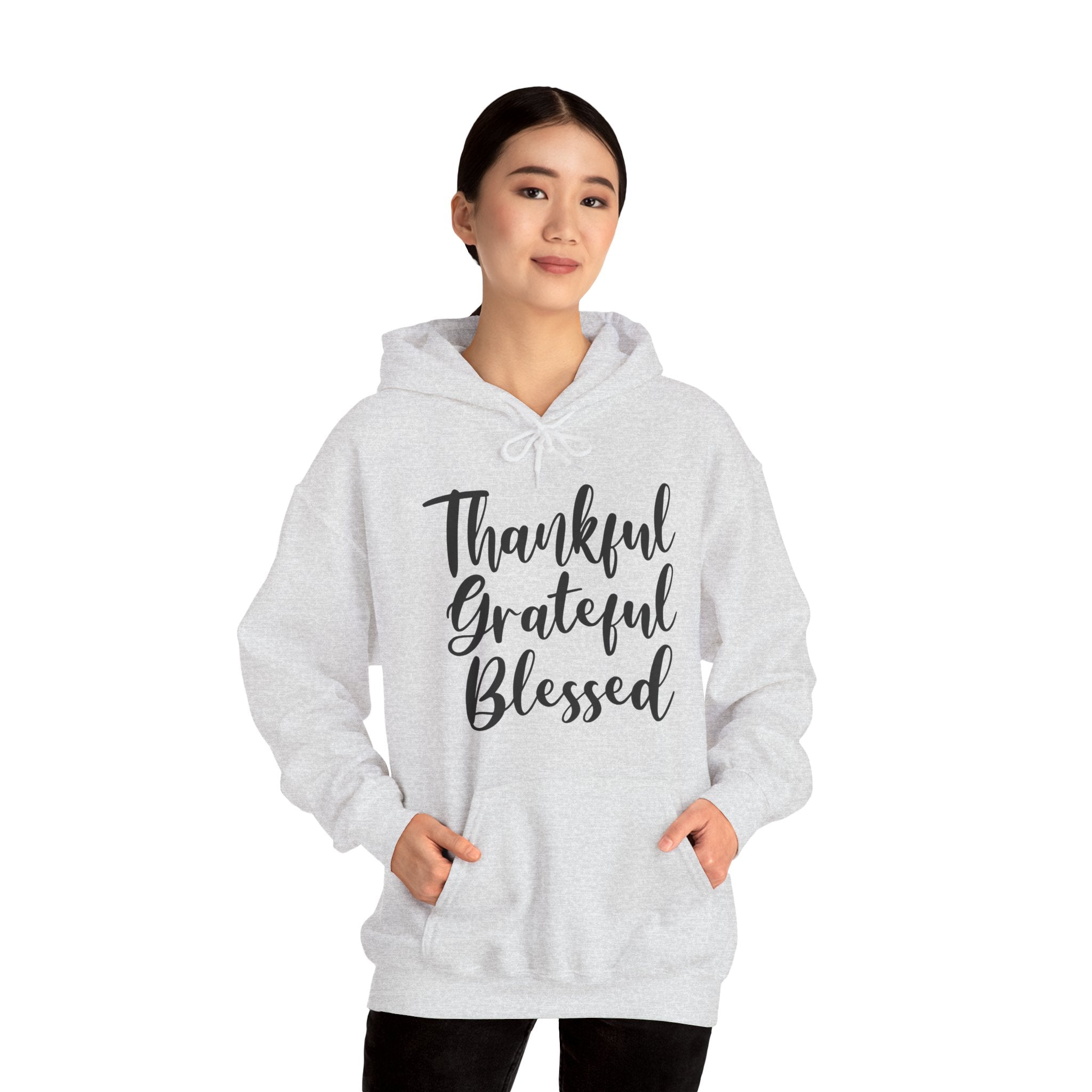 Thankful Grateful Blessed Unisex Hoodie
