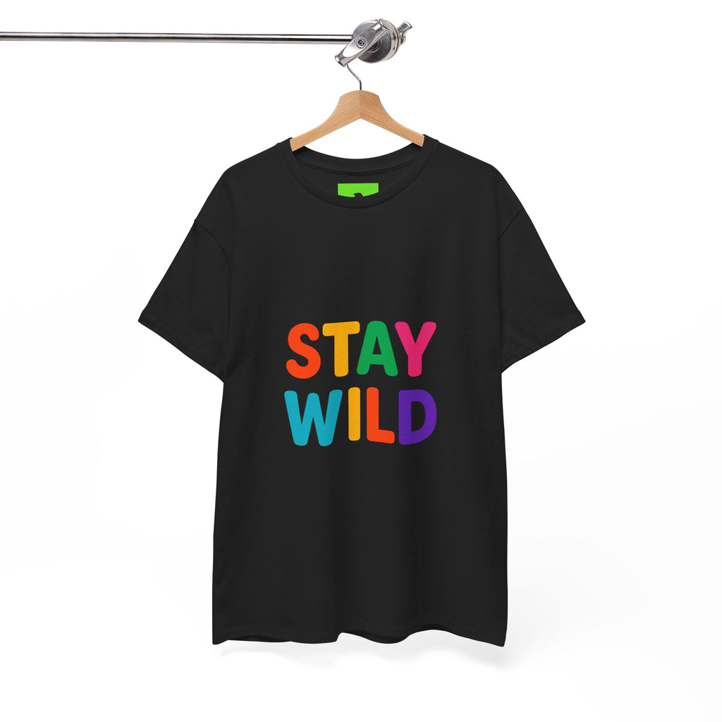 Stay Wild Unisex Heavy Cotton Tee