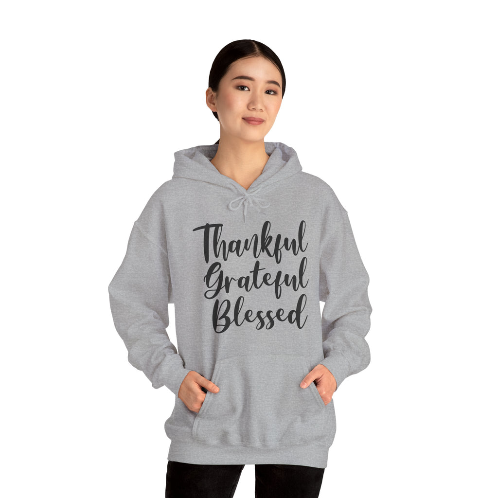 Thankful Grateful Blessed Unisex Hoodie