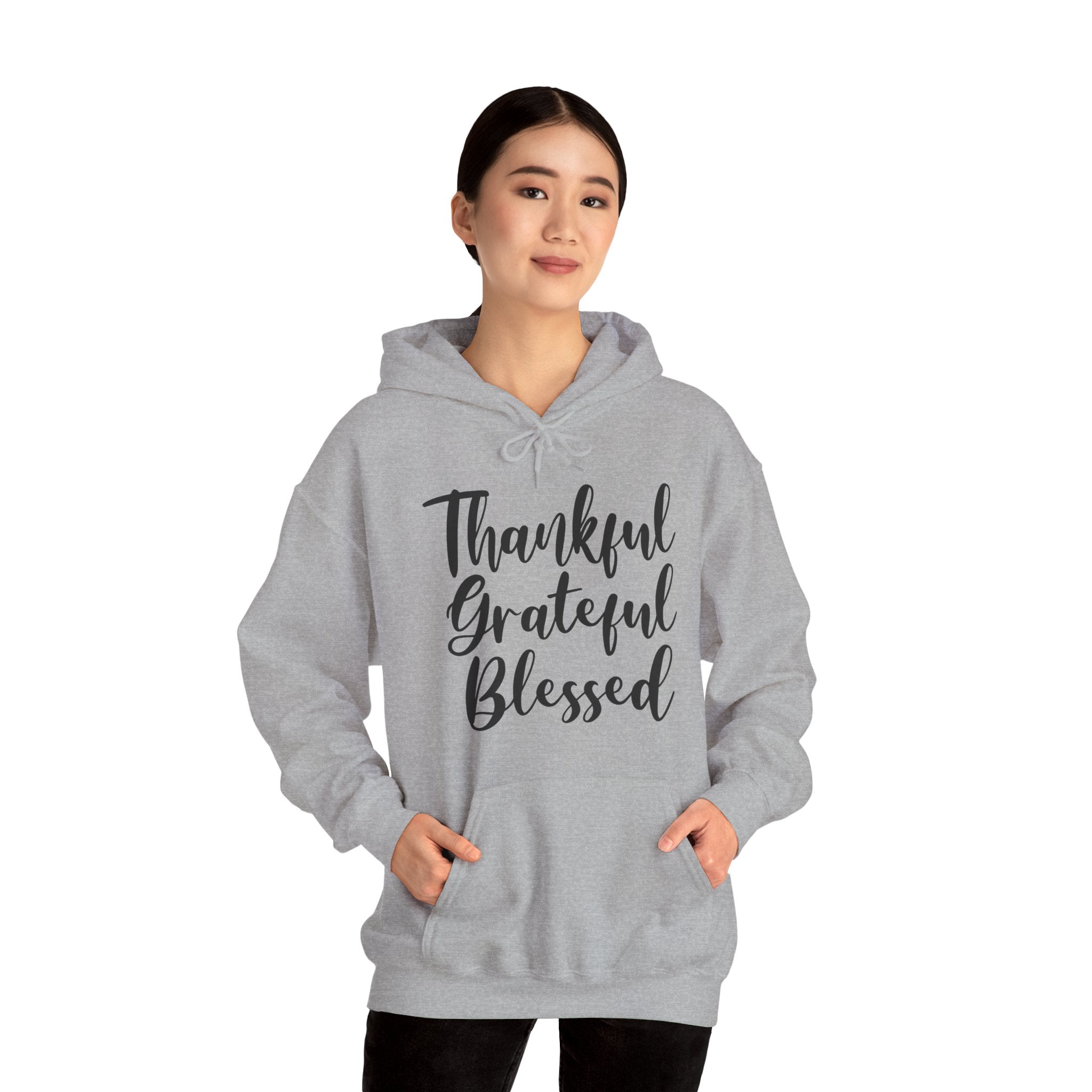 Thankful Grateful Blessed Unisex Hoodie