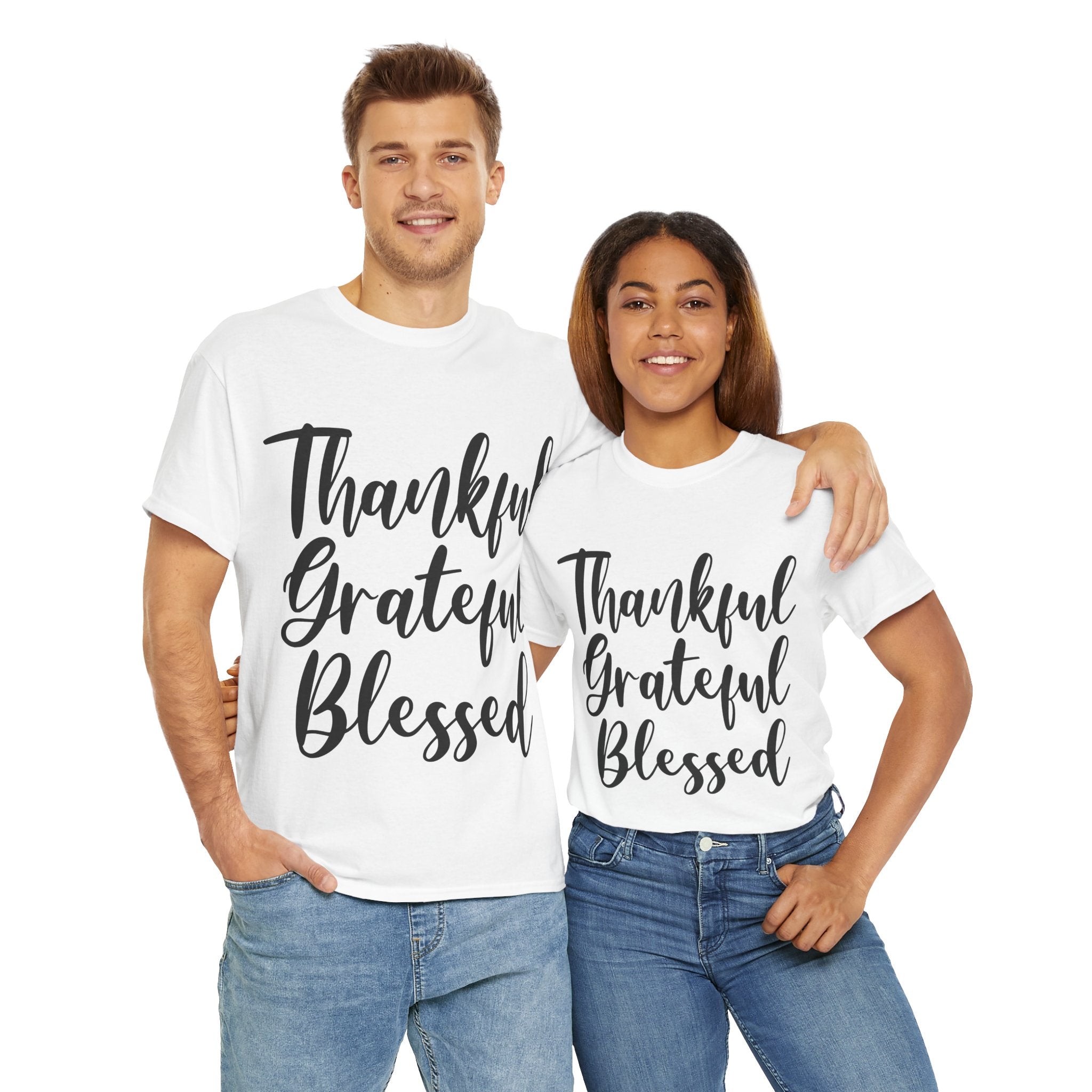 Thankful Grateful Blessed Tee