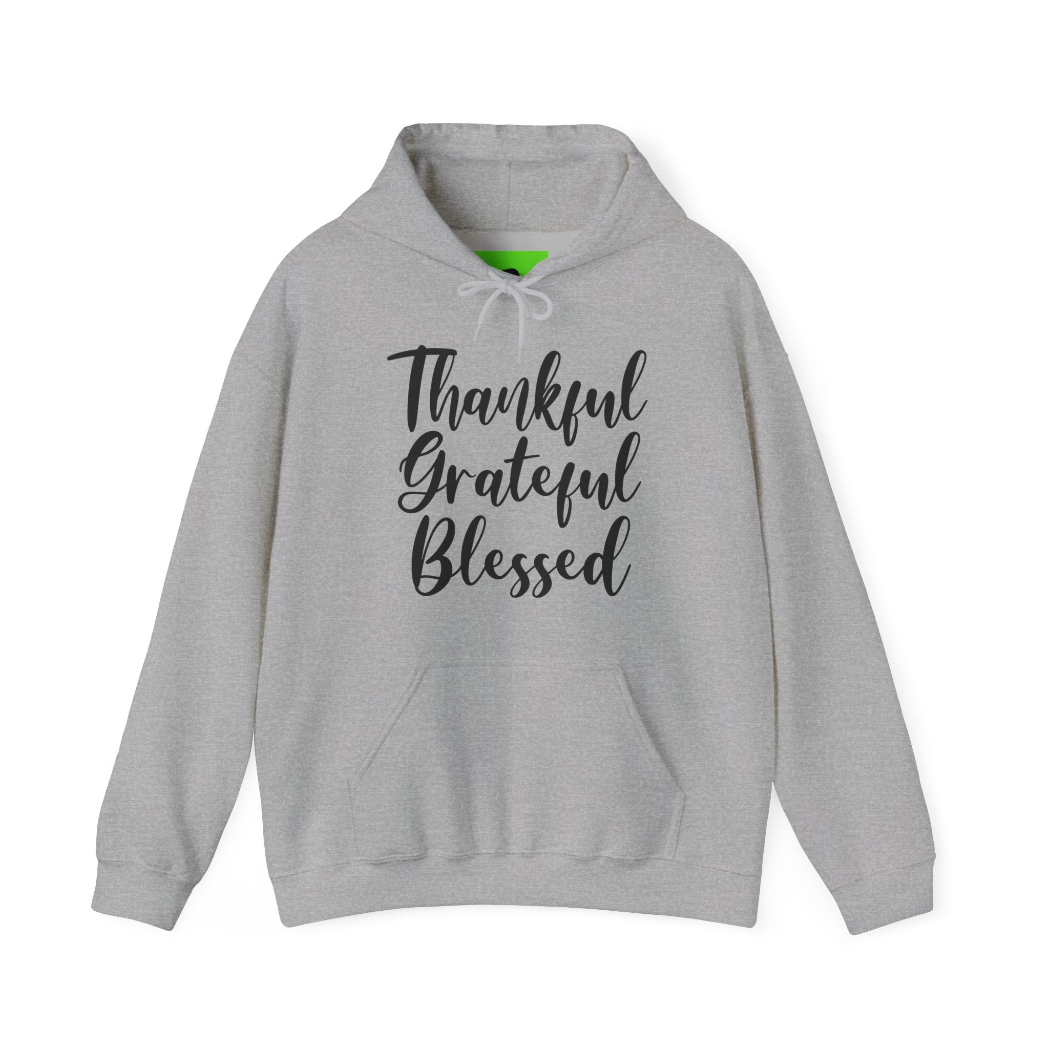 Thankful Grateful Blessed Unisex Hoodie
