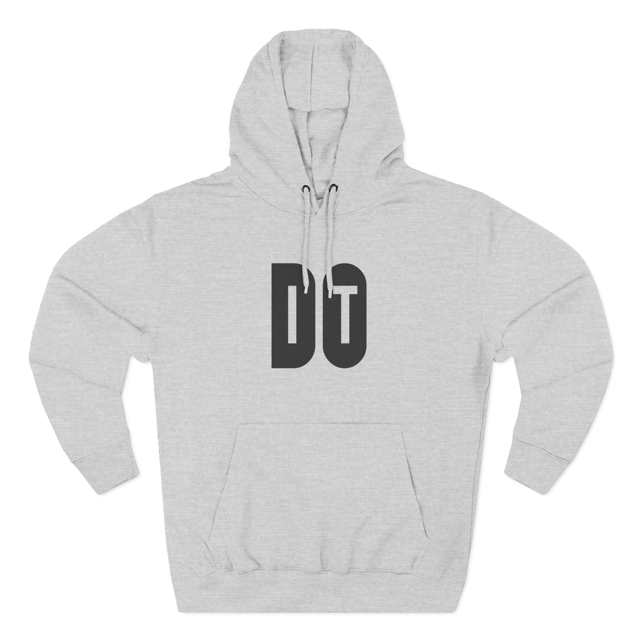 Three-Panel Fleece Hoodie