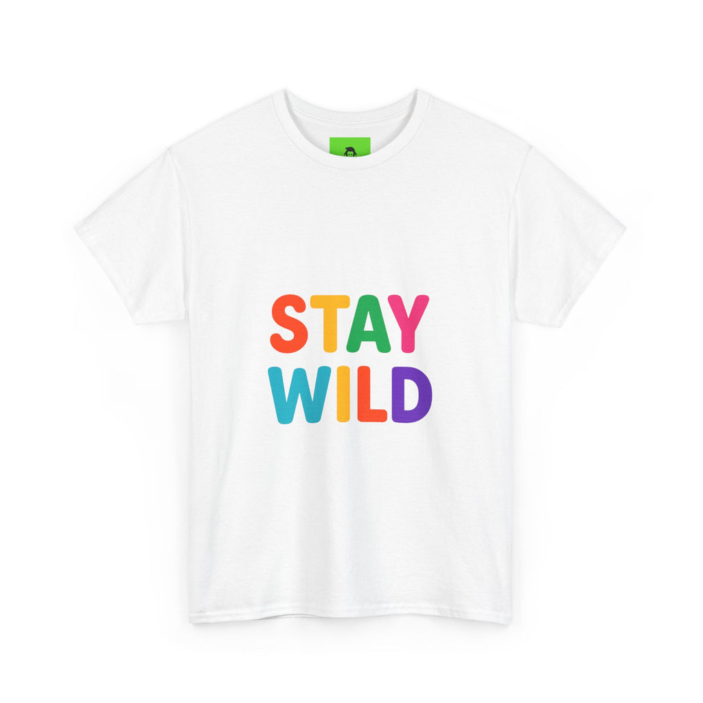 Stay Wild Unisex Heavy Cotton Tee