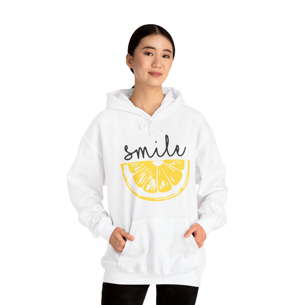 Lemon Smile Hoodie - Unisex Heavy Blend Sweatshirt