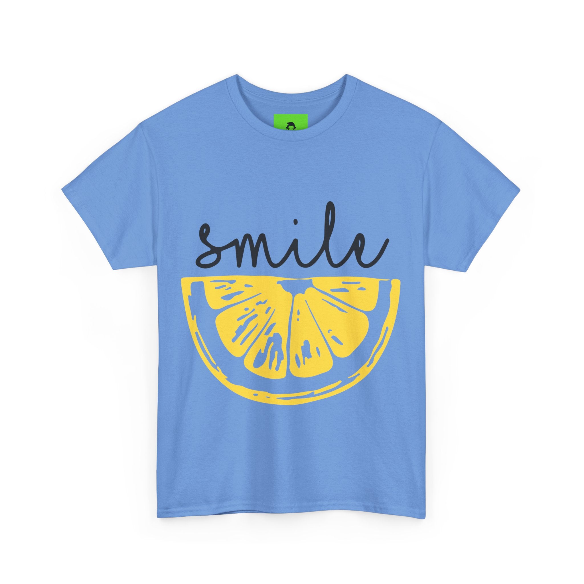 Bright Lemon 'Smile' Unisex Heavy Cotton Tee