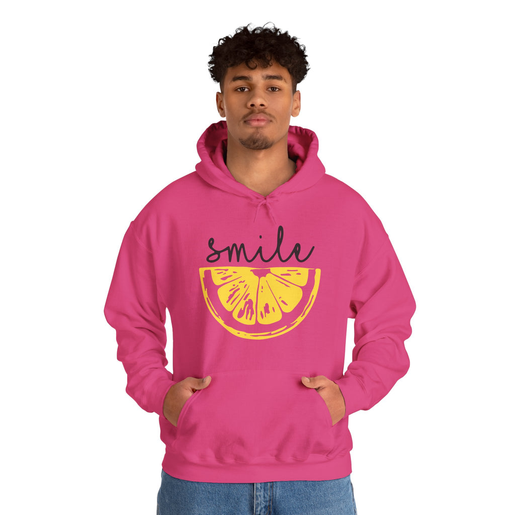 Lemon Smile Hoodie - Unisex Heavy Blend Sweatshirt
