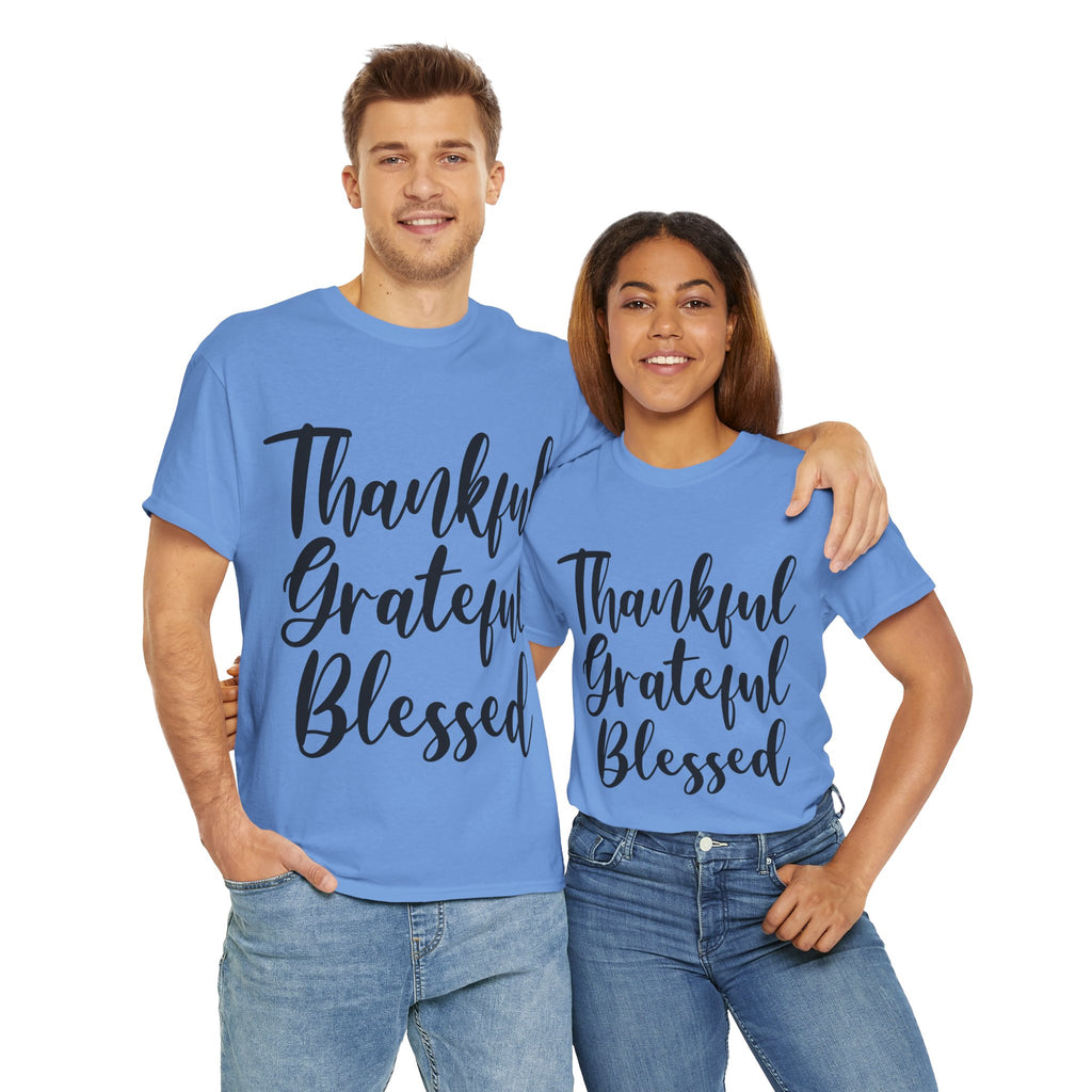 Thankful Grateful Blessed Tee