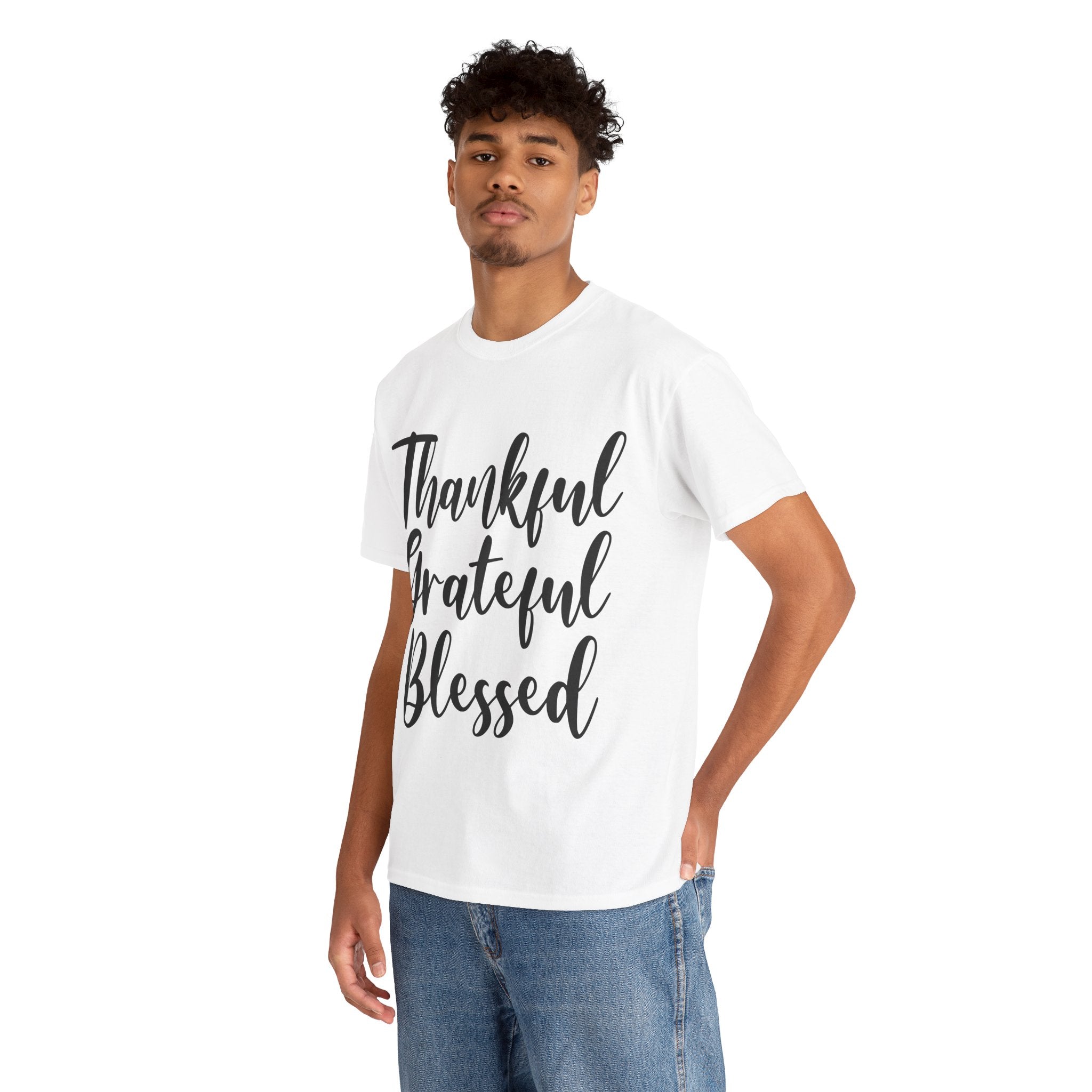 Thankful Grateful Blessed Tee