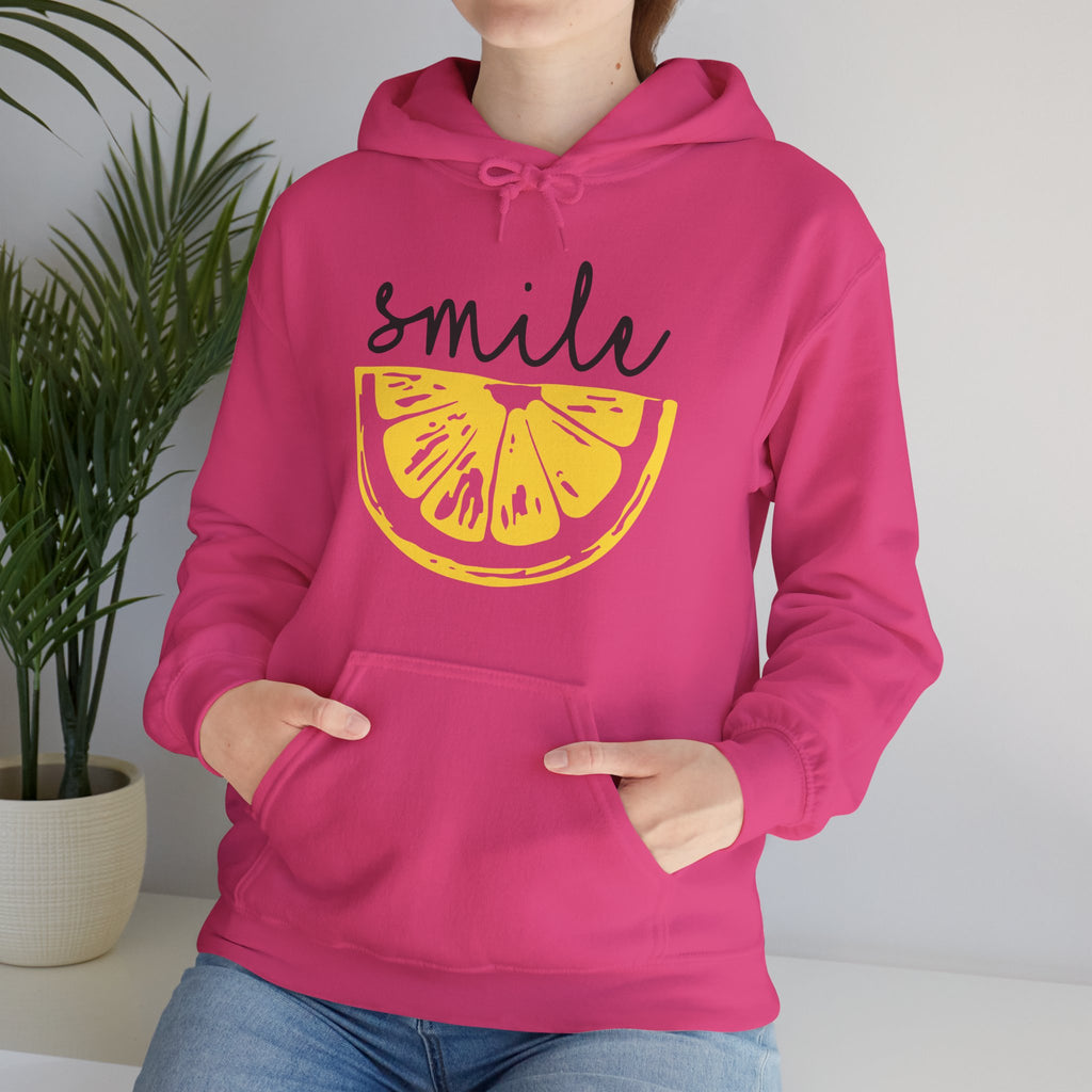 Lemon Smile Hoodie - Unisex Heavy Blend Sweatshirt