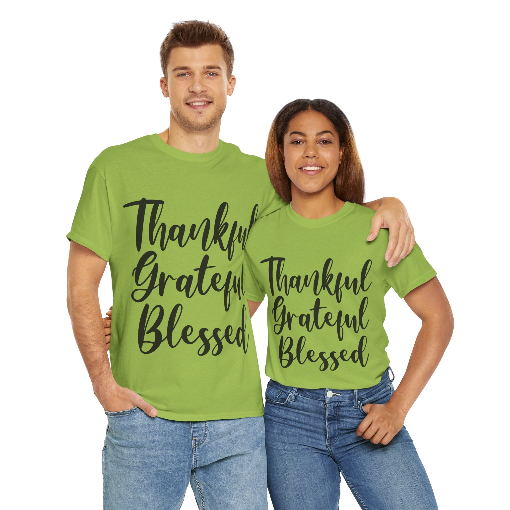 Thankful Grateful Blessed Tee